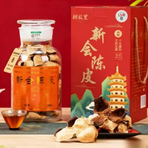 Authentic 15-Year Xinhui Mandarin Peel in Luxury Gift Box