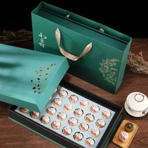 Premium Gift Box: Xinhui Tianma Xiao Qing Gan Pu-erh Tea